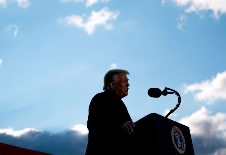 Donald Trump. Despedida