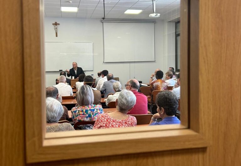 José Luis Segovia, en el Instituto Superior de Pastoral